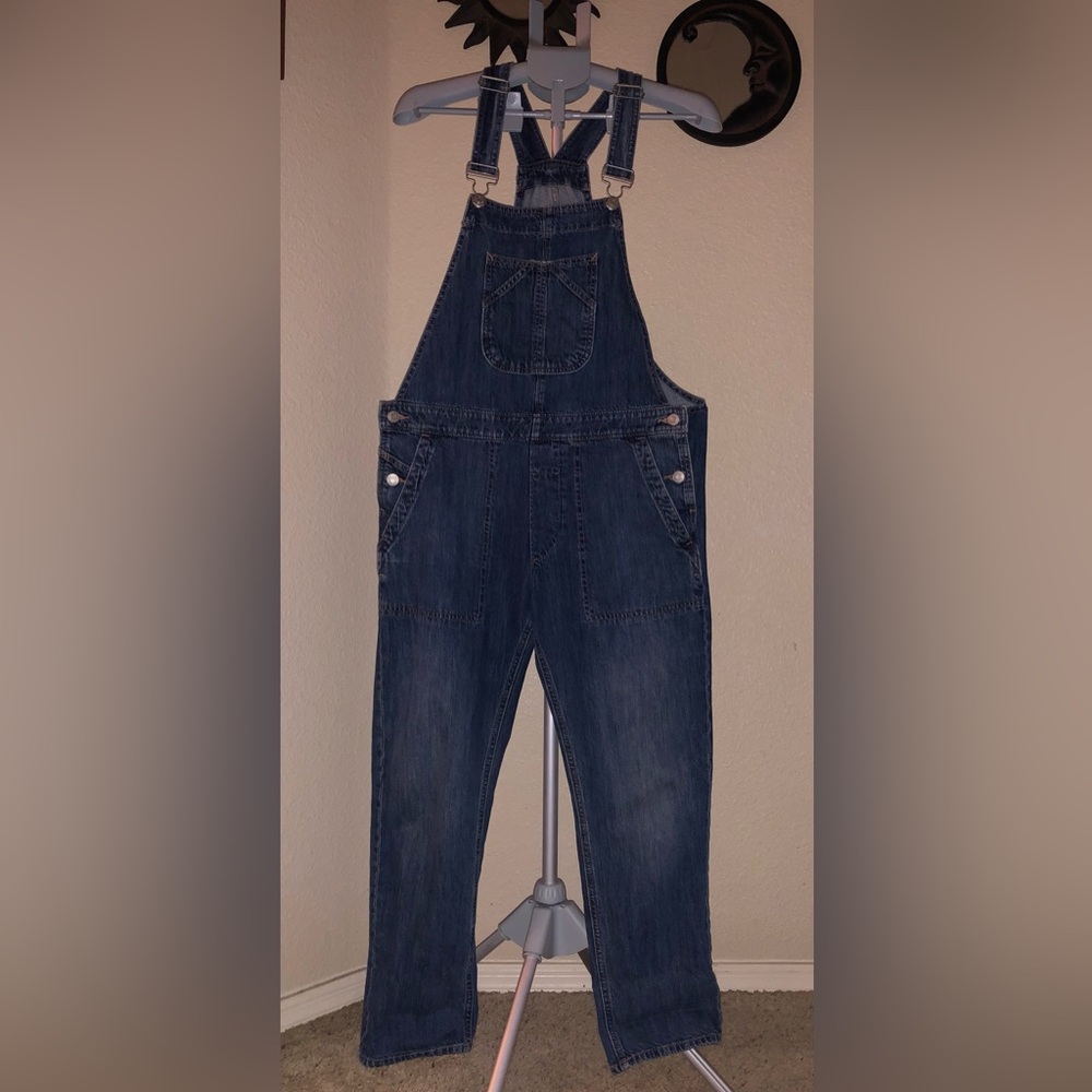 GAP Women's Blue Denim Overalls